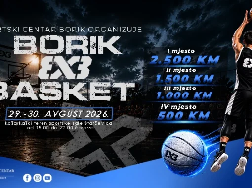 Борик баскет 3×3: пето издање доноси два дана кошарке уз богат наградни фонд Борик баскет 3×3: пето издање доноси два дана кошарке уз богат наградни фонд